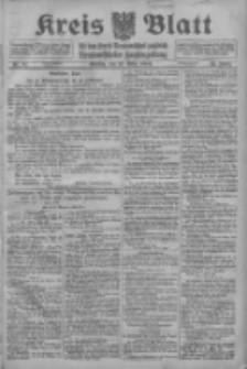 Kreis Blatt f&uuml;r den Kreis Neutomischeler zugleich Hopfenzeitung 1916.03.13 Jg.41 Nr31