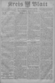 Kreis Blatt f&uuml;r den Kreis Neutomischeler zugleich Hopfenzeitung 1916.03.20 Jg.41 Nr34