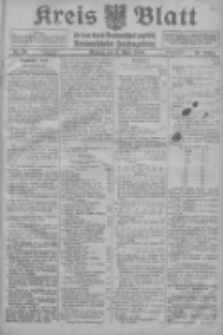 Kreis Blatt f&uuml;r den Kreis Neutomischeler zugleich Hopfenzeitung 1916.04.03 Jg.41 Nr40