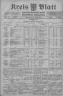 Kreis Blatt f&uuml;r den Kreis Neutomischeler zugleich Hopfenzeitung 1916.04.28 Jg.41 Nr50