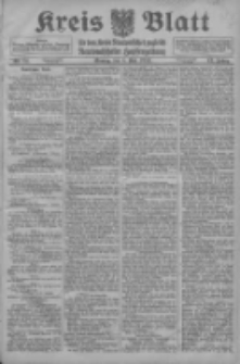 Kreis Blatt für den Kreis Neutomischeler zugleich Hopfenzeitung 1916.05.08 Jg.41 Nr54