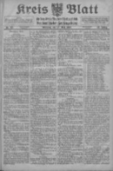 Kreis Blatt f&uuml;r den Kreis Neutomischeler zugleich Hopfenzeitung 1916.05.10 Jg.41 Nr55