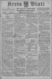 Kreis Blatt f&uuml;r den Kreis Neutomischeler zugleich Hopfenzeitung 1916.06.14 Jg.41 Nr69