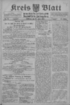 Kreis Blatt f&uuml;r den Kreis Neutomischeler zugleich Hopfenzeitung 1916.06.21 Jg.41 Nr72