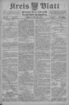 Kreis Blatt f&uuml;r den Kreis Neutomischeler zugleich Hopfenzeitung 1916.06.23 Jg.41 Nr73