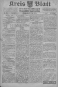 Kreis Blatt für den Kreis Neutomischeler zugleich Hopfenzeitung 1916.07.21 Jg.41 Nr85