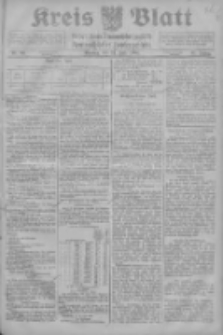 Kreis Blatt f&uuml;r den Kreis Neutomischeler zugleich Hopfenzeitung 1916.07.24 Jg.41 Nr86