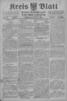 Kreis Blatt f&uuml;r den Kreis Neutomischeler zugleich Hopfenzeitung 1916.07.26 Jg.41 Nr87