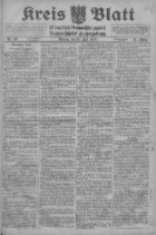 Kreis Blatt f&uuml;r den Kreis Neutomischeler zugleich Hopfenzeitung 1916.07.31 Jg.41 Nr89