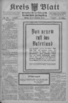 Kreis Blatt f&uuml;r den Kreis Neutomischeler zugleich Hopfenzeitung 1916.09.04 Jg.41 Nr104