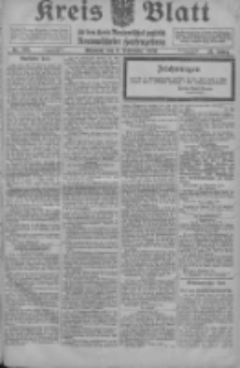 Kreis Blatt f&uuml;r den Kreis Neutomischeler zugleich Hopfenzeitung 1916.09.06 Jg.41 Nr105