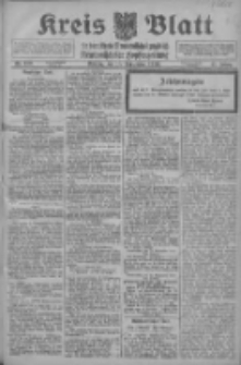 Kreis Blatt f&uuml;r den Kreis Neutomischeler zugleich Hopfenzeitung 1916.09.18 Jg.41 Nr110