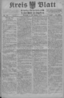 Kreis Blatt f&uuml;r den Kreis Neutomischeler zugleich Hopfenzeitung 1916.10.18 Jg.41 Nr123