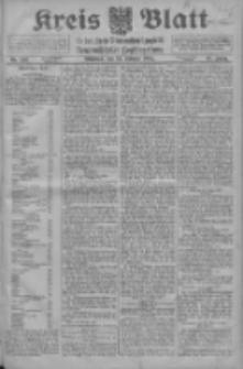 Kreis Blatt f&uuml;r den Kreis Neutomischeler zugleich Hopfenzeitung 1916.10.25 Jg.41 Nr126