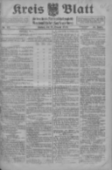 Kreis Blatt f&uuml;r den Kreis Neutomischeler zugleich Hopfenzeitung 1916.10.27 Jg.41 Nr127