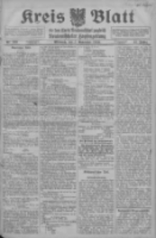 Kreis Blatt f&uuml;r den Kreis Neutomischeler zugleich Hopfenzeitung 1916.11.01 Jg.41 Nr129