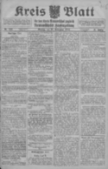 Kreis Blatt für den Kreis Neutomischeler zugleich Hopfenzeitung 1916.11.27 Jg.41 Nr139
