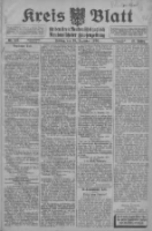 Kreis Blatt f&uuml;r den Kreis Neutomischeler zugleich Hopfenzeitung 1916.12.15 Jg.41 Nr147