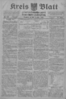 Kreis Blatt f&uuml;r den Kreis Neutomischeler zugleich Hopfenzeitung 1916.12.20 Jg.41 Nr149