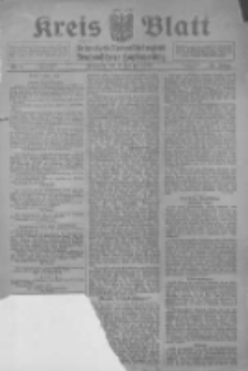 Kreis Blatt f&uuml;r den Kreis Neutomischeler zugleich Hopfenzeitung 1918.01.02 Jg.43 Nr1