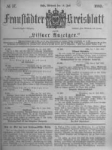 Fraustädter Kreisblatt. 1883.07.18 Nr57