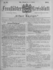 Fraustädter Kreisblatt. 1883.10.10 Nr81