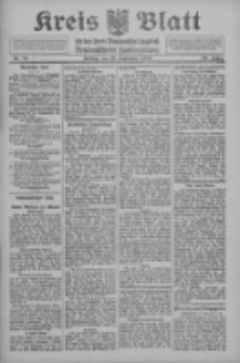 Kreis Blatt f&uuml;r den Kreis Neutomischeler zugleich Hopfenzeitung 1910.09.23 Jg.29 Nr76