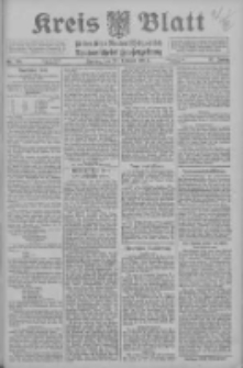 Kreis Blatt f&uuml;r den Kreis Neutomischeler zugleich Hopfenzeitung 1913.10.17 Jg.32 Nr98