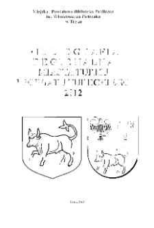 Bibliografia Regionalna Miasta Turku i Powiatu Tureckiego 2012