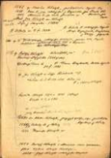 Wypisy z ksiąg metrykalnych parafii rzymskokatolickich archidiecezji gnieźnieńskiej, diecezji poznańskiej i włocławskiej, z literatury, publikacji źródłowych, XIX-wiecznej prasy i pruskich dzienników urzędowych, z lat 1603-1937 - grupowane według nazwisk: Kaczkowski - Ożarowski