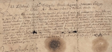 Pozwolenie na budowę wiatraka wydane w Wilkowicach w 1628 roku