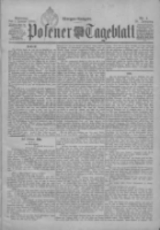 Posener Tageblatt 1899.01.01 Jg.38 Nr1