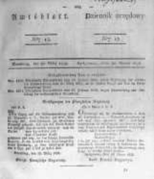 Amtsblatt der Königlichen Preussischen Regierung zu Bromberg. 1838.03.30 No.13