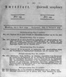 Amtsblatt der Königlichen Preussischen Regierung zu Bromberg. 1838.04.06 No.14