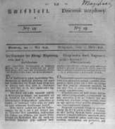 Amtsblatt der Königlichen Preussischen Regierung zu Bromberg. 1838.05.11 No.19