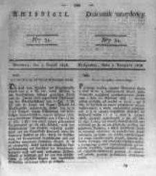 Amtsblatt der Königlichen Preussischen Regierung zu Bromberg. 1838.08.03 No.31