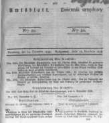 Amtsblatt der K&ouml;niglichen Preussischen Regierung zu Bromberg. 1838.12.14 No.50
