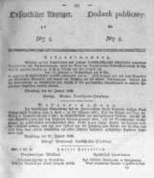 Oeffentlicher Anzeiger zum Amtsblatt No.5. der Königl. Preuss. Regierung zu Bromberg. 1838