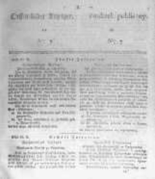 Oeffentlicher Anzeiger zum Amtsblatt No.7. der Königl. Preuss. Regierung zu Bromberg. 1838