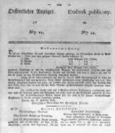 Oeffentlicher Anzeiger zum Amtsblatt No.11. der Königl. Preuss. Regierung zu Bromberg. 1838