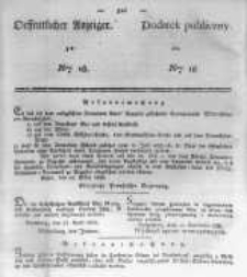 Oeffentlicher Anzeiger zum Amtsblatt No.18. der Königl. Preuss. Regierung zu Bromberg. 1838