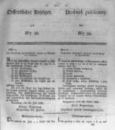 Oeffentlicher Anzeiger zum Amtsblatt No.32. der Königl. Preuss. Regierung zu Bromberg. 1838