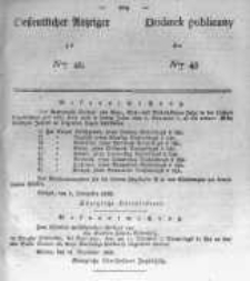 Oeffentlicher Anzeiger zum Amtsblatt No.48. der Königl. Preuss. Regierung zu Bromberg. 1838