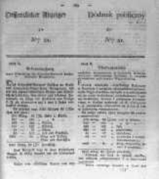 Oeffentlicher Anzeiger zum Amtsblatt No.51. der Königl. Preuss. Regierung zu Bromberg. 1838