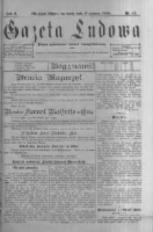 Gazeta Ludowa: pismo poświęcone ludowi ewangielickiemu. 1898.06.08 R.3 nr44