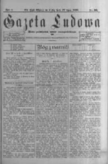 Gazeta Ludowa: pismo poświęcone ludowi ewangielickiemu. 1898.07.27 R.3 nr58