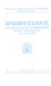 Sprawozdanie Wielkopolskiego Towarzystwa Kółek Rolniczych za rok 1930
