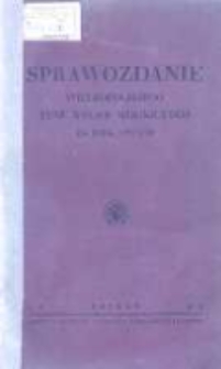 Sprawozdanie Wielkopolskiego Towarzystwa Kółek Rolniczych za rok 1935/36
