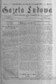 Gazeta Ludowa: pismo poświęcone ludowi ewangielickiemu. 1898.01.12 R.3 nr4