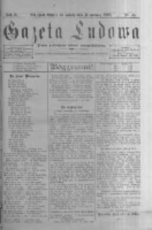 Gazeta Ludowa: pismo poświęcone ludowi ewangielickiemu. 1898.06.11 R.3 nr45